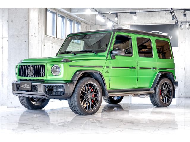 Ｇクラス Ｇ６３　マグノヒーローエディション　５０台限定　限定車専用ボディカラー　ＡＭＧナイトパッケージ　純正２２インチＡＷ　カーボンインテリア（3枚目）