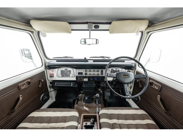 ランドクルーザー４０ 　３Ｂエンジン　縞々シート　エアコン　パワーステアリング　タコメーター　１９８４年最終モデル（28枚目）