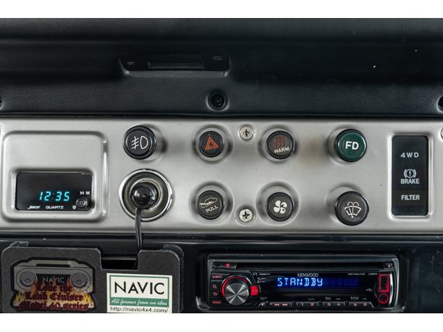 ランドクルーザー４０ 　３Ｂエンジン　縞々シート　エアコン　パワーステアリング　タコメーター　１９８４年最終モデル（31枚目）