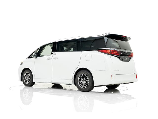 アルファードハイブリッド エグゼクティブラウンジ MC後モデル プレミアムナッパ本革(ニュートラルベージュ) ユニバーサルステップ 14インチリヤシートエンターテインメントシステム JBLプレミアムサウンド 純正ドライブレコーダー 17インチAW(5枚目)