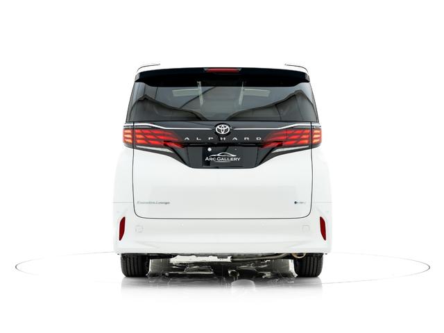 アルファードハイブリッド エグゼクティブラウンジ MC後モデル プレミアムナッパ本革(ニュートラルベージュ) ユニバーサルステップ 14インチリヤシートエンターテインメントシステム JBLプレミアムサウンド 純正ドライブレコーダー 17インチAW(6枚目)