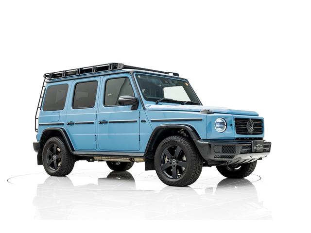 Gクラス プロフェッショナルエディション 200台限定車 エクスクルーシブナッパレザーシート(ダイヤモンドステッチ入り) チェリーウッドラゲッジフロア ナイトPKGII ウッドインテリアトリム 純正ドライブレコーダー(9枚目)