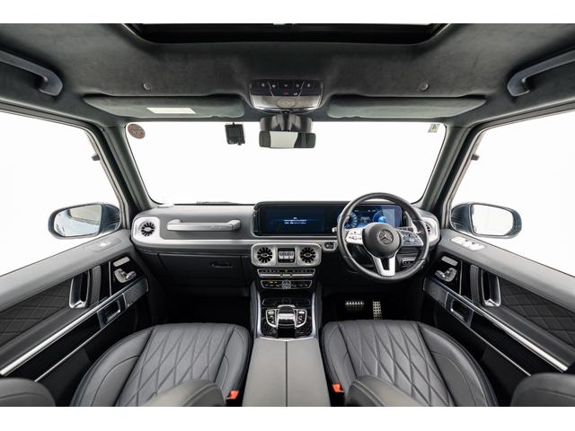 Gクラス プロフェッショナルエディション 200台限定車 エクスクルーシブナッパレザーシート(ダイヤモンドステッチ入り) チェリーウッドラゲッジフロア ナイトPKGII ウッドインテリアトリム 純正ドライブレコーダー(24枚目)