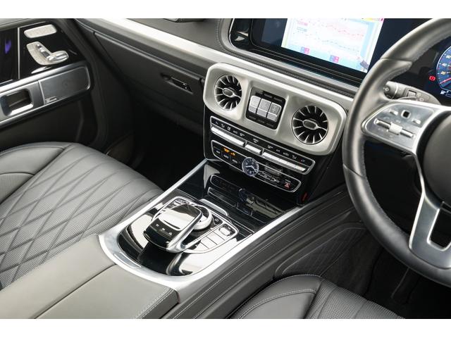 Gクラス プロフェッショナルエディション 200台限定車 エクスクルーシブナッパレザーシート(ダイヤモンドステッチ入り) チェリーウッドラゲッジフロア ナイトPKGII ウッドインテリアトリム 純正ドライブレコーダー(29枚目)
