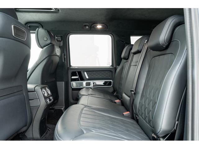 Gクラス プロフェッショナルエディション 200台限定車 エクスクルーシブナッパレザーシート(ダイヤモンドステッチ入り) チェリーウッドラゲッジフロア ナイトPKGII ウッドインテリアトリム 純正ドライブレコーダー(35枚目)