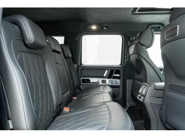 Gクラス プロフェッショナルエディション 200台限定車 エクスクルーシブナッパレザーシート(ダイヤモンドステッチ入り) チェリーウッドラゲッジフロア ナイトPKGII ウッドインテリアトリム 純正ドライブレコーダー(37枚目)