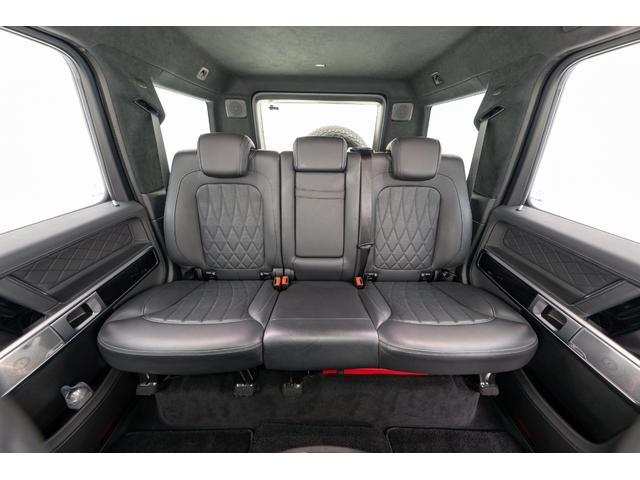 Gクラス プロフェッショナルエディション 200台限定車 エクスクルーシブナッパレザーシート(ダイヤモンドステッチ入り) チェリーウッドラゲッジフロア ナイトPKGII ウッドインテリアトリム 純正ドライブレコーダー(38枚目)