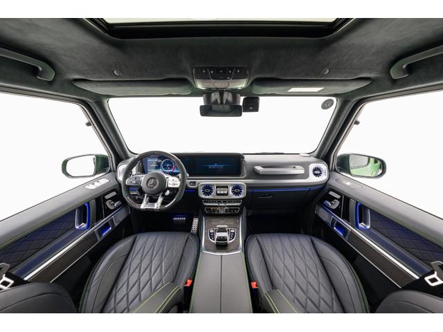 Gクラス G63 マグノヒーローエディション 50台限定車 電動サイドステップ Gmanufakturプログラムプラス AMGナイトパッケージ2 AMGカーボンファイバーインテリアトリム 22インチAMGホイール 純正ドライブレコーダー(22枚目)