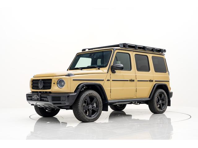 Gクラス G400d プロフェッショナルエディション 50台限定車 エクスクルーシブナッパレザーシート(ダイヤモンドステッチ入り) チェリーウッドラゲッジフロア ナイトPKG2 ウッドインテリアトリム デジタルミラー(3枚目)