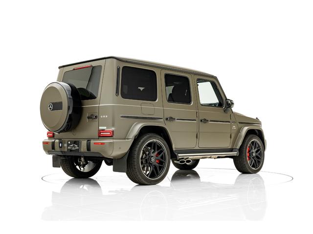 Gクラス G63 マヌファクトゥーアエディション 300台限定特別仕様車 専用ボディカラー マグノダークオリーブグリーン(マットペイント) AMGナイトPKG AMGレザーエクスクルーシブPKG 22インチAMG鍛造アルミホイール(7枚目)