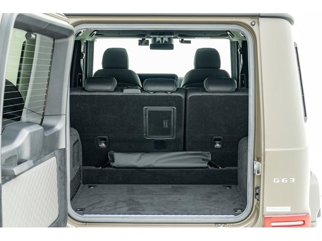 Gクラス G63 マヌファクトゥーアエディション 300台限定特別仕様車 専用ボディカラー マグノダークオリーブグリーン(マットペイント) AMGナイトPKG AMGレザーエクスクルーシブPKG 22インチAMG鍛造アルミホイール(35枚目)