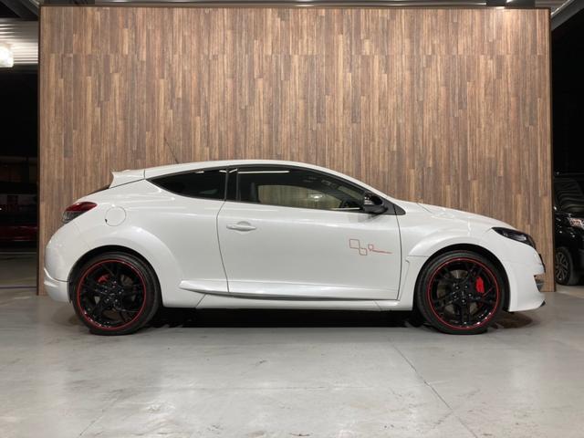 ルノー スポール トロフィー レカロシート ブレンボキャリパー イエローカラーシートベルト 19インチアルミホイール プッシュスタート HID ETC バックカメラ(12枚目)