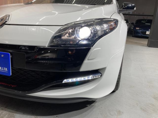 ルノー スポール トロフィー レカロシート ブレンボキャリパー イエローカラーシートベルト 19インチアルミホイール プッシュスタート HID ETC バックカメラ(17枚目)