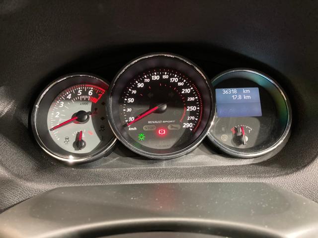 ルノー スポール トロフィー レカロシート ブレンボキャリパー イエローカラーシートベルト 19インチアルミホイール プッシュスタート HID ETC バックカメラ(21枚目)