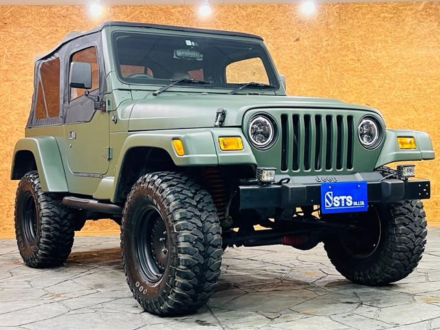 CHRYSLER JEEP JEEP WRANGLER SPORTS | 2000 | GREEN | 95076 km   Japanese used  Exchange