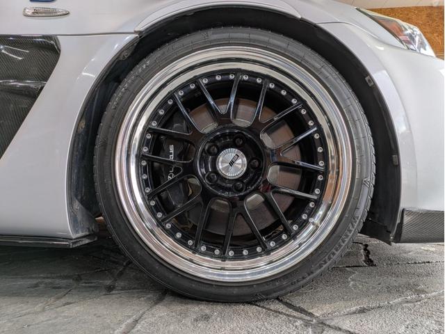 ＩＳ Ｆ ベースグレード　ムーンルーフ　社外グリル　フロントリップ　フェンダーダクト　車高調　ＳＳＲ１９インチＡＷ　テール寒冷地仕様　革シート　シートヒーター　純正ナビ　バックモニター　デジタルインナーミラー　ドラレコ　ＥＴＣ（75枚目）