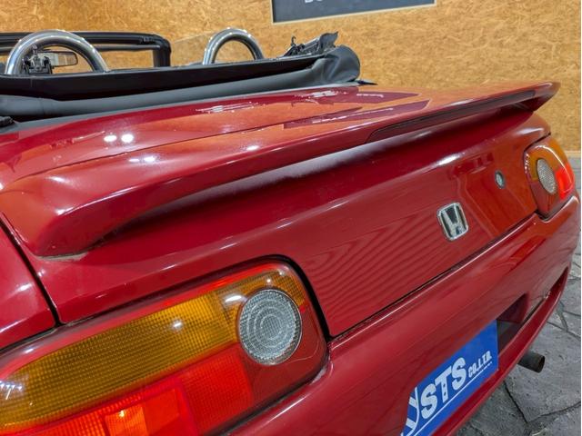 ビート ベースグレード　ユーザー様直接仕入　無限フルエアロ　リアウイング　タワーバー　ＴｅａｍＳｐａｒｃｏ１４インチアルミ　ＨＩＤライト　フォグランプ　シートカバー　ｍｏｍｏステアリング　レーダー探知機　実走行７．８万キロ台（28枚目）