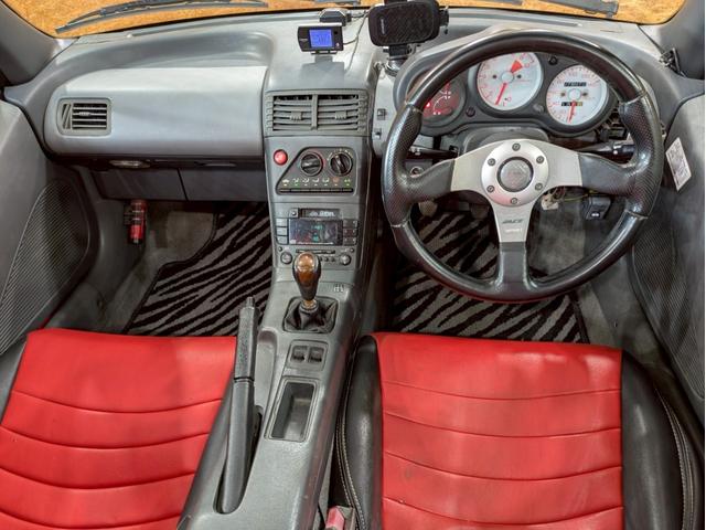ビート ベースグレード　ユーザー様直接仕入　無限フルエアロ　リアウイング　タワーバー　ＴｅａｍＳｐａｒｃｏ１４インチアルミ　ＨＩＤライト　フォグランプ　シートカバー　ｍｏｍｏステアリング　レーダー探知機　実走行７．８万キロ台（29枚目）