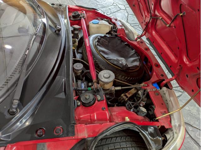 ビート ベースグレード　ユーザー様直接仕入　無限フルエアロ　リアウイング　タワーバー　ＴｅａｍＳｐａｒｃｏ１４インチアルミ　ＨＩＤライト　フォグランプ　シートカバー　ｍｏｍｏステアリング　レーダー探知機　実走行７．８万キロ台（55枚目）