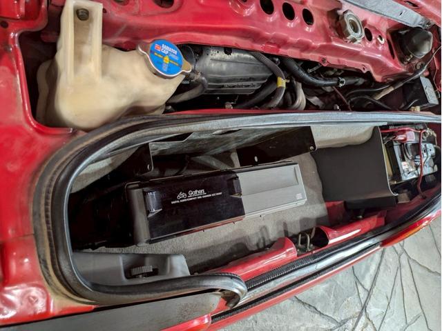 ビート ベースグレード　ユーザー様直接仕入　無限フルエアロ　リアウイング　タワーバー　ＴｅａｍＳｐａｒｃｏ１４インチアルミ　ＨＩＤライト　フォグランプ　シートカバー　ｍｏｍｏステアリング　レーダー探知機　実走行７．８万キロ台（57枚目）