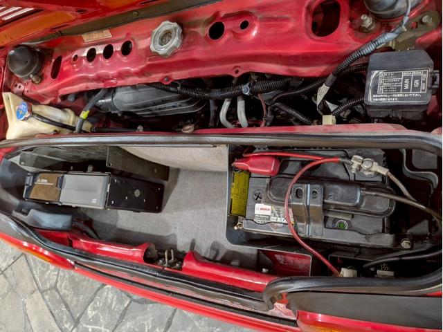 ビート ベースグレード　ユーザー様直接仕入　無限フルエアロ　リアウイング　タワーバー　ＴｅａｍＳｐａｒｃｏ１４インチアルミ　ＨＩＤライト　フォグランプ　シートカバー　ｍｏｍｏステアリング　レーダー探知機　実走行７．８万キロ台（58枚目）