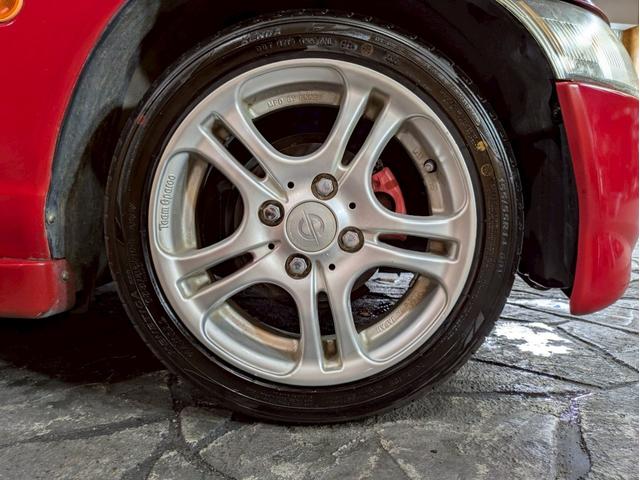 ビート ベースグレード　ユーザー様直接仕入　無限フルエアロ　リアウイング　タワーバー　ＴｅａｍＳｐａｒｃｏ１４インチアルミ　ＨＩＤライト　フォグランプ　シートカバー　ｍｏｍｏステアリング　レーダー探知機　実走行７．８万キロ台（60枚目）