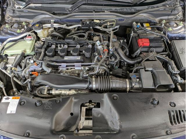 シビック ハッチバック　６速ＭＴ　センターデュアルマフラー　リアスポイラー　ホンダセンシング　ハーフレザー　シートヒーター　パワーシート　純正ナビ　フルセグＴＶ　バックモニター　ＬＥＤヘッドライト　純正ＡＷ　クルコン　ＥＴＣ（66枚目）