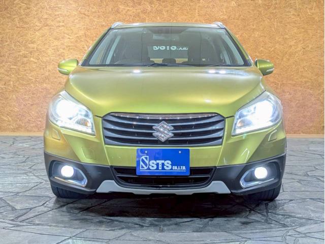 ＳＸ４ Ｓクロス ベースグレード　ユーザー様直接仕入れ　シルバールーフレール　社外ナビ　フルセグＴＶ　ＢＴ接続　バックモニター　シートヒーター　ＨＩＤライト　フォグ　純正１７アルミ　クルコン　ドラレコ　スマートキー　スペアキー　ＥＴＣ（9枚目）