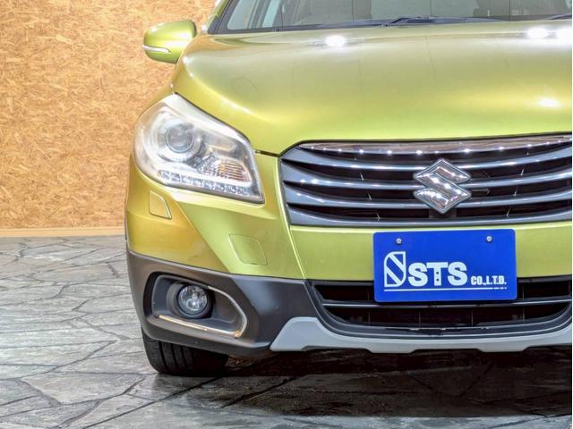 ＳＸ４ Ｓクロス ベースグレード　ユーザー様直接仕入れ　シルバールーフレール　社外ナビ　フルセグＴＶ　ＢＴ接続　バックモニター　シートヒーター　ＨＩＤライト　フォグ　純正１７アルミ　クルコン　ドラレコ　スマートキー　スペアキー　ＥＴＣ（10枚目）