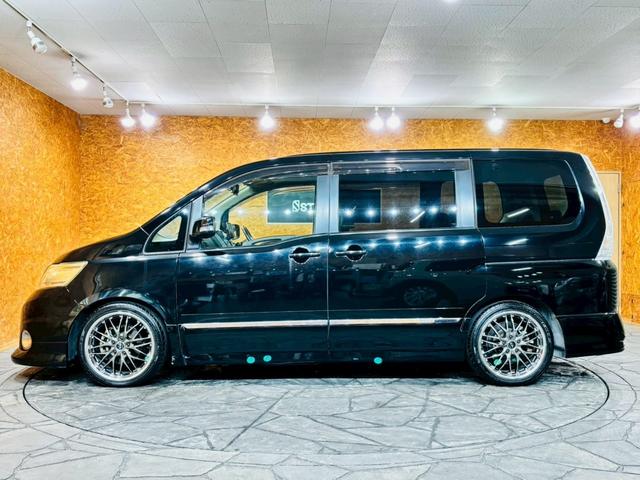 セレナ ハイウェイスター　ユーザー様直接仕入　後期バンパー　社外テールランプ・１８インチＡＷ　両側パワスラ　ＨＩＤライト　フォグ　社外ナビ　フルセグＴＶ　ＢＴ接続　バックモニター　ドラレコ　デジタルインナーミラー　ＥＴＣ車載器（17枚目）