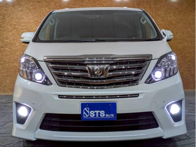 アルファード ３５０Ｓ　Ｃパッケージ　ツインムーンルーフ　社外リアバンパー・４本出しマフラー　ＨＫＳ車高調　両側パワスラ　パワーバックドア　アルパインナビ　ＤＴＶ　リアカメラ　フリップダウン　純正ＡＷ　レザーシート　シートヒーター　ＥＴＣ（9枚目）