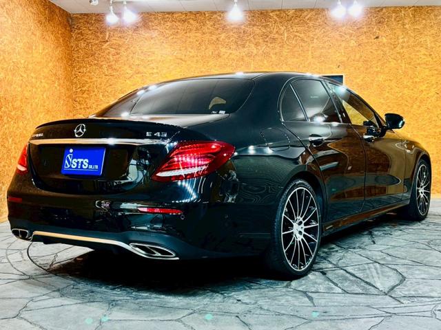 Ｅクラス Ｅ４３　４マチック　パノラミックスライディングルーフ　レーダーセーフティ　純正２０インチＡＷ　パワートランクリッド　純正ナビ　フルセグＴＶ　ＢＴ接続　アラウンドビュー　ナッパ黒革シート　ブルメスターサウンド　ＥＴＣ車載器（14枚目）