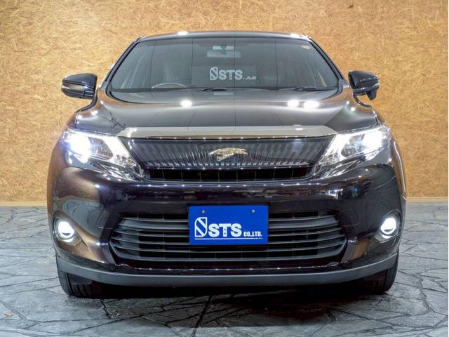 ハリアー エレガンス ワンオーナー プレミアム18インチアルミ LEDライト フォグ 純正ナビ フルセグTV Bluetooth バックカメラ フリップダウンモニター ハーフレザーシート パワーシート スマートキー ETC(9枚目)