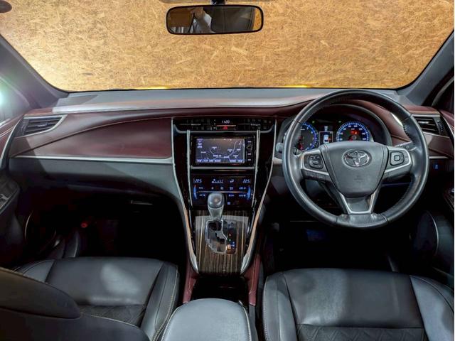 ハリアー エレガンス ワンオーナー プレミアム18インチアルミ LEDライト フォグ 純正ナビ フルセグTV Bluetooth バックカメラ フリップダウンモニター ハーフレザーシート パワーシート スマートキー ETC(25枚目)