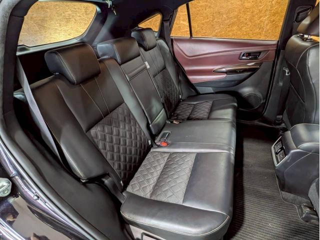 ハリアー エレガンス ワンオーナー プレミアム18インチアルミ LEDライト フォグ 純正ナビ フルセグTV Bluetooth バックカメラ フリップダウンモニター ハーフレザーシート パワーシート スマートキー ETC(61枚目)