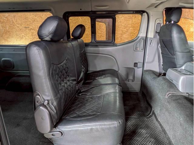 NV350キャラバンバン ロングプレミアムGXターボ 社外フロントグリル 社外17インチアルミ 社外ドアバイザー 低床ロング 両側スライドドア 社外ナビ デジタルTV Bluetooth バックモニター HIDヘッドライト ドラレコ スマートキー ETC(53枚目)