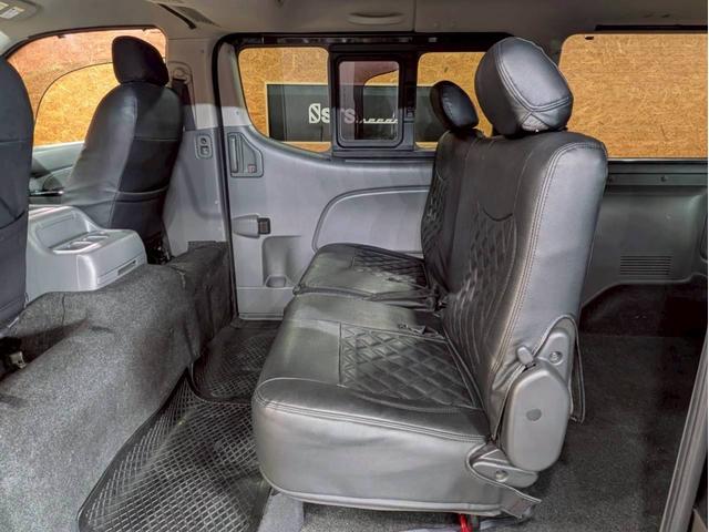 NV350キャラバンバン ロングプレミアムGXターボ 社外フロントグリル 社外17インチアルミ 社外ドアバイザー 低床ロング 両側スライドドア 社外ナビ デジタルTV Bluetooth バックモニター HIDヘッドライト ドラレコ スマートキー ETC(58枚目)