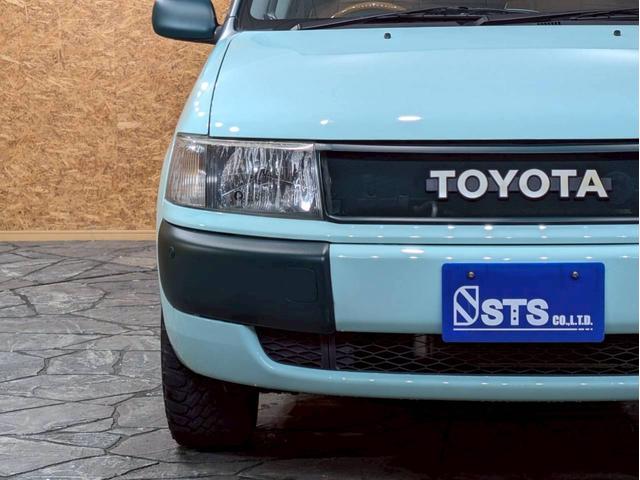 プロボックスバン GL リフトアップ TOYOTAロゴグリル ベージュホイールM/Tタイヤ LEDヘッドライト 社外ナビ フルセグTV Bluetooth 社外ハンドル シートカバー AC100V リモコンキー ETC車載器(10枚目)