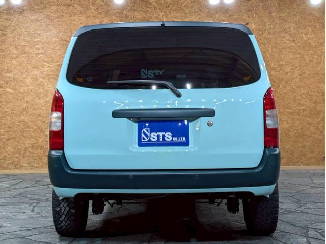 プロボックスバン GL リフトアップ TOYOTAロゴグリル ベージュホイールM/Tタイヤ LEDヘッドライト 社外ナビ フルセグTV Bluetooth 社外ハンドル シートカバー AC100V リモコンキー ETC車載器(15枚目)