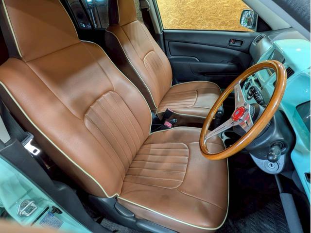 プロボックスバン GL リフトアップ TOYOTAロゴグリル ベージュホイールM/Tタイヤ LEDヘッドライト 社外ナビ フルセグTV Bluetooth 社外ハンドル シートカバー AC100V リモコンキー ETC車載器(55枚目)