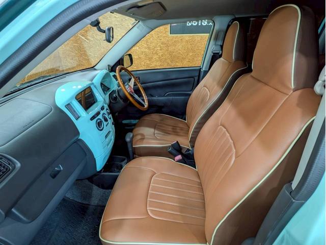 プロボックスバン GL リフトアップ TOYOTAロゴグリル ベージュホイールM/Tタイヤ LEDヘッドライト 社外ナビ フルセグTV Bluetooth 社外ハンドル シートカバー AC100V リモコンキー ETC車載器(57枚目)