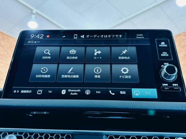 シビック e:HEV リアウィング ダウンサス LEDヘッドライト 純正18インチアルミ 純正ナビ フルセグTV BT接続 バックカメラ ハーフレザー パワーシート シートヒーター クルコン 置くだけ充電 ドラレコ ETC(45枚目)