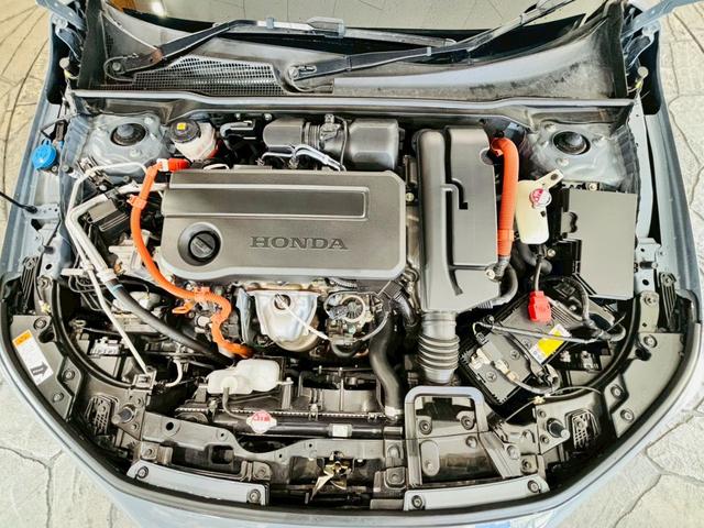 シビック e:HEV リアウィング ダウンサス LEDヘッドライト 純正18インチアルミ 純正ナビ フルセグTV BT接続 バックカメラ ハーフレザー パワーシート シートヒーター クルコン 置くだけ充電 ドラレコ ETC(59枚目)