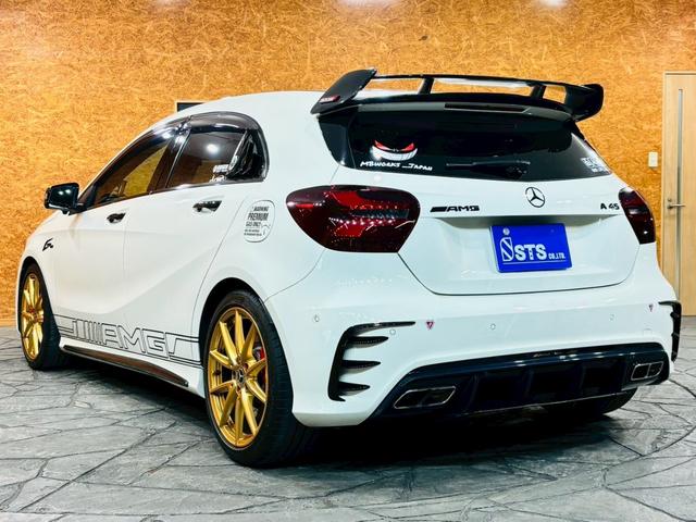 Ａクラス Ａ４５　４マチック　パナメリカーナグリル　ルーフスポイラ　ルーフラッピング　ＬＥＤライト　純正ＡＷ　純正ナビ　フルセグＴＶ　ＢＴ接続　バックカメラ　革シート　パワーシート　シートヒーター　ＢＳＭ　ＳＵＰＥＲＣＡＴ　ＥＴＣ（16枚目）