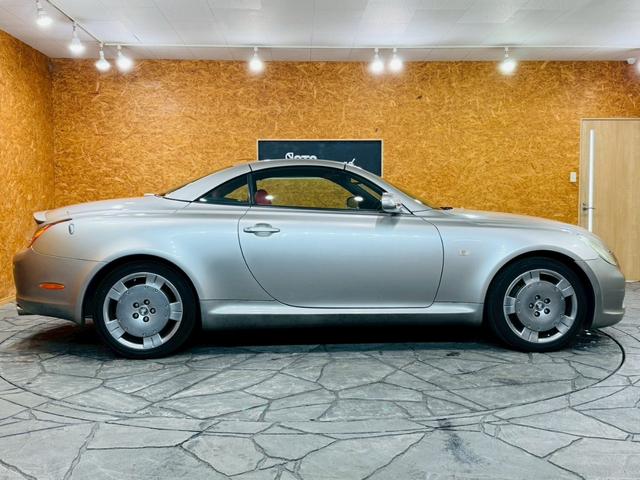 ソアラ 430SCV ノーブルカラーエディション ユーザー様直接仕入れ Tomsバンパー・タワーバー 2本出しマフラー 純正ナビ マークレビンソン 赤革シート メモリー付きパワーシート シートヒーター HIDライト 純正18AW ETC 電動オープン(13枚目)