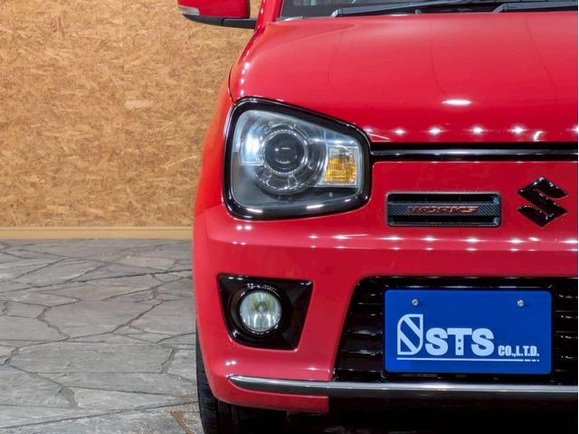 アルトワークス ベースグレード　５速ＭＴ　ＷｅｄｓＳｐｏｒｔ１５インチアルミ　クスコ車高調　柿本改マフラー　ＨＩＤヘッドライト　ブラックエンブレム　社外ナビ　デジタルＴＶ　Ｄ席ローダウンシートレール　レカロセミバケットシート　ＥＴＣ（10枚目）