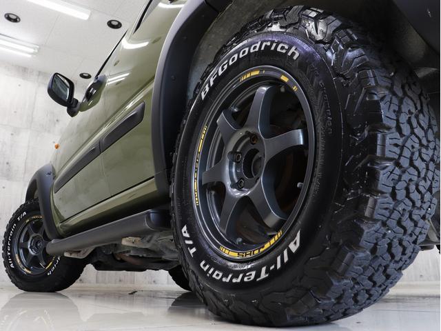レネゲード 4WD BRERAオリジナルカスタム 社外アルミホイール&BFグッドリッチATタイヤ 専用ルーフライト ルーフレール マットブラック塗り分け ETC(12枚目)