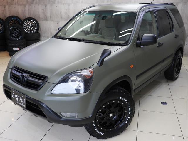 ＣＲ－Ｖ パフォーマｉＬ　４ＷＤ　ブレラＯＧカスタム　新品社外アルミホイール＆新品ＢＦグッドリッチＡＴタイヤ　インナーブラックヘッドライト　テールランプブラックアウト　マットブラック塗り分け仕上げ　ナビ　ＥＴＣ　キーレス（2枚目）