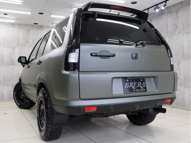 ＣＲ－Ｖ パフォーマｉＬ　４ＷＤ　ブレラＯＧカスタム　新品社外アルミホイール＆新品ＢＦグッドリッチＡＴタイヤ　インナーブラックヘッドライト　テールランプブラックアウト　マットブラック塗り分け仕上げ　ナビ　ＥＴＣ　キーレス（8枚目）