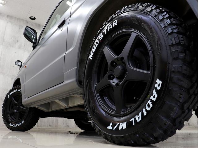 パジェロミニ エクシード　４ＷＤ　ターボ　ブレラＯＧカスタム　新品マッドテレーンタイヤ　マットブラック塗装済ＡＷ　新品ルーフラック＆新品ルーフキャリア　テールランプブラックアウト　背面タイヤ　マットブラック塗り分け（12枚目）